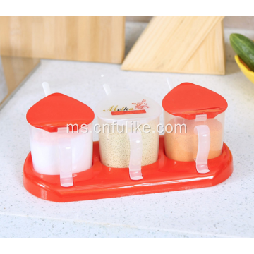 Makanan Gred Plastic Condiment Bottle